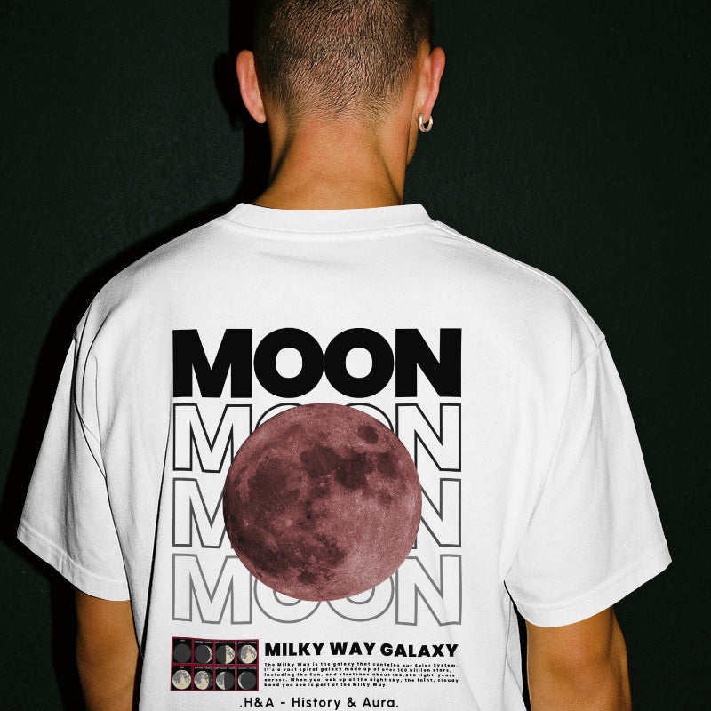T-shirt Oversize ||| Red Moon