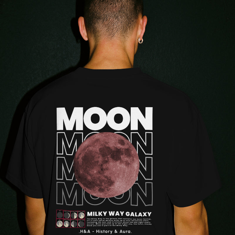 T-shirt Oversize ||| Red Moon