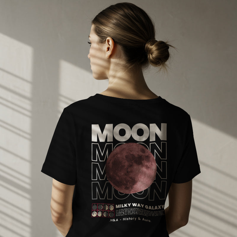 T-shirt Oversize ||| Red Moon