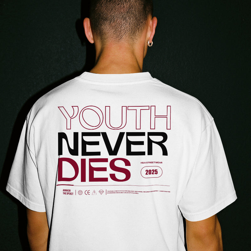 T-shirt Oversize ||| YOUTH NEVER DIES