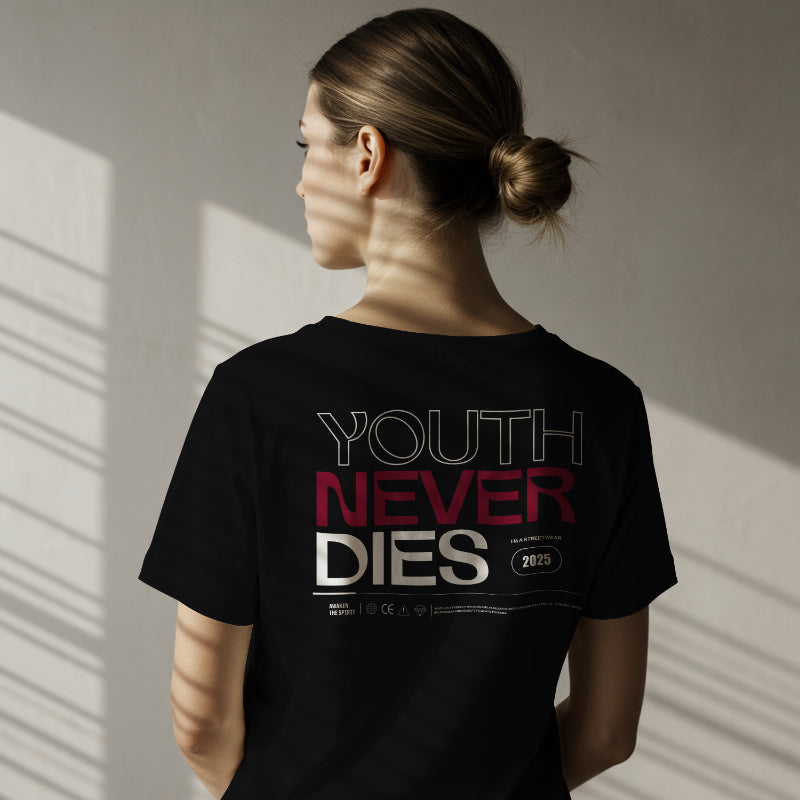 T-shirt Oversize ||| YOUTH NEVER DIES