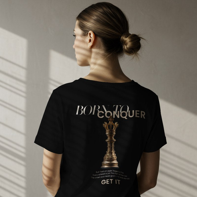 T-shirt Oversize ||| Born To Conquer