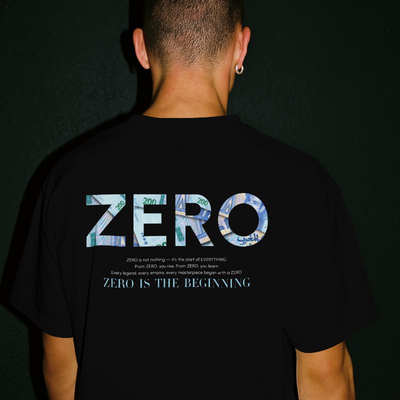 T-shirt Oversize ||| ZERO is the beginning